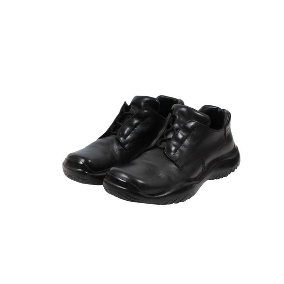 Prada Men Vintage Chunky Derby 7.5 UK8.5 Black Leather AW99 Square Toe Platform main image 9